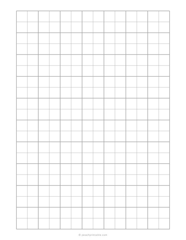 2 Inch Grid Paper Free Printable