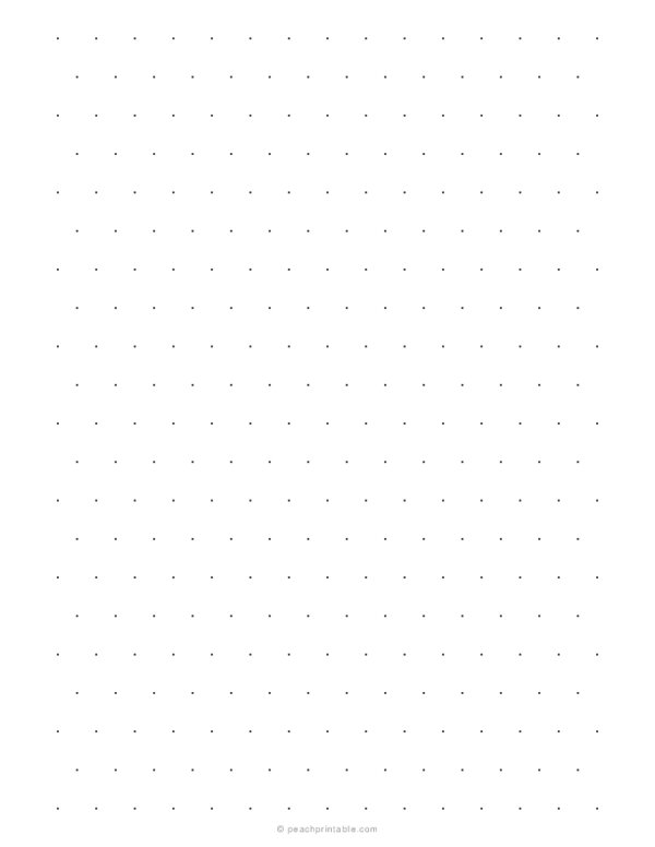 1/2 Isometric Dot Paper