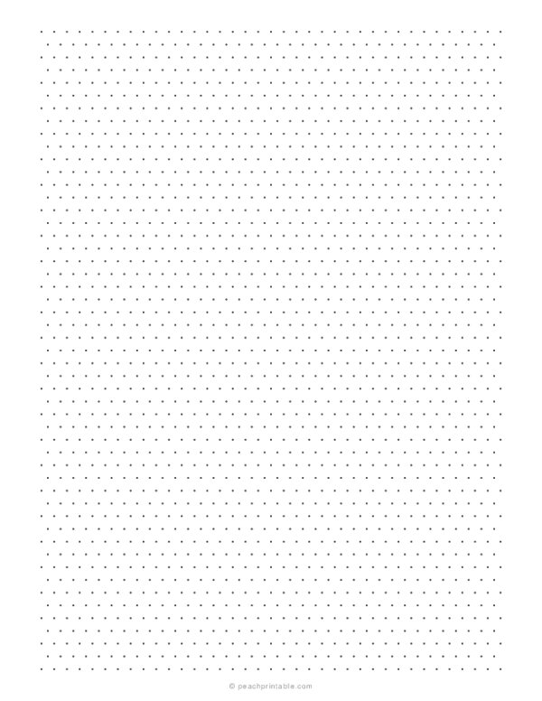 15 inch isometric dotted graph paper