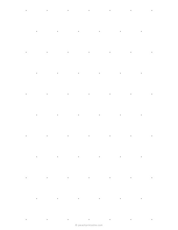 1 Isometric Dot Paper