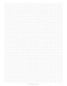1/5 Dot Grid Paper