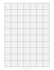 1/4 Engineering Graph Paper