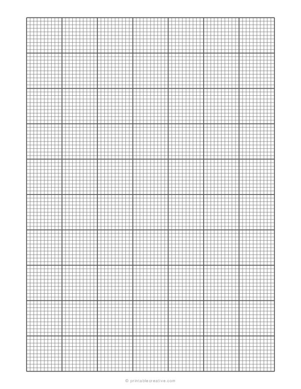 110 inch engineering graph paper free printable graph