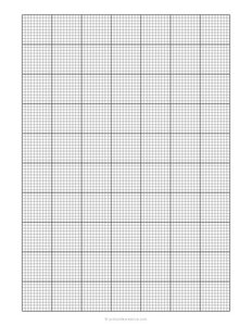1/10 Engineering Graph Paper