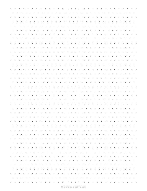 14 inch isometric dotted graph paper free printable