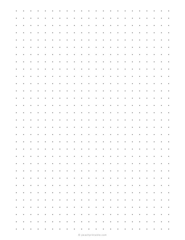 1/3 Dot Grid Paper