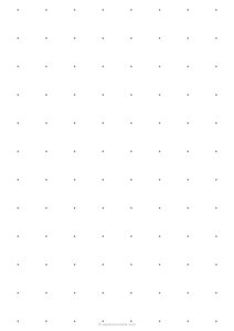 1 Dot Grid Paper (A4 Size)