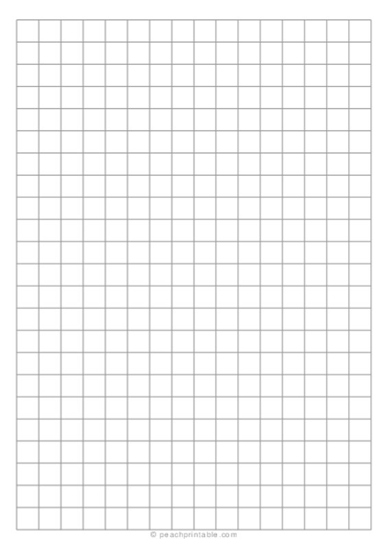 1/3 Graph Paper (A5 Size)