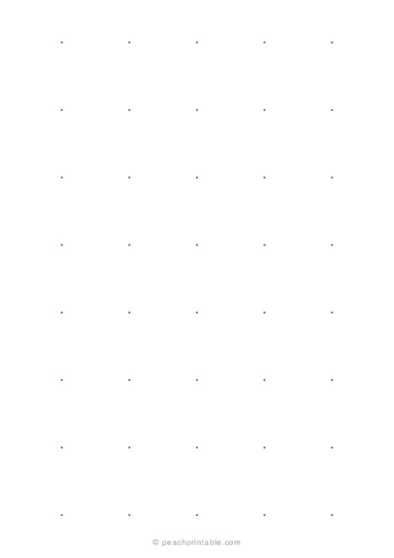 1 Dot Grid Paper (A5 Size)