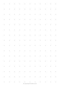 1/2 Dot Grid Paper (A5 Size)
