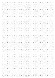 1/4 Dot Grid Paper (A5 Size)