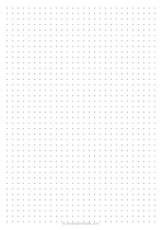5mm Dot Grid Paper (A5 Size)