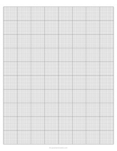 1/10 Engineering Graph Paper