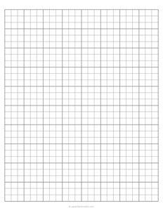 1/3 Engineering Graph Paper