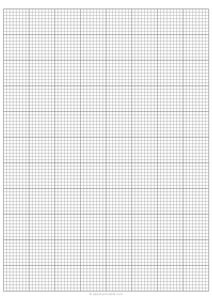 1/8 Engineering Graph Paper - A4