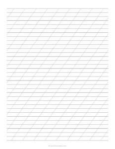 Calligraphy Practice Paper