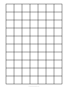 1 Low Vision Graph Paper