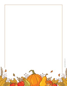 Thanksgiving Border - #2
