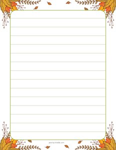 Thanksgiving Border - #3