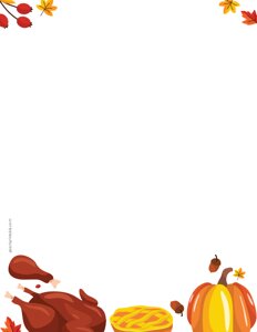 Thanksgiving Border - #4