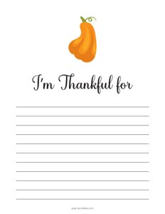 Thanksgiving Template - #2