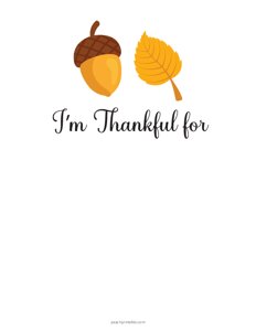 Thanksgiving Template - #3