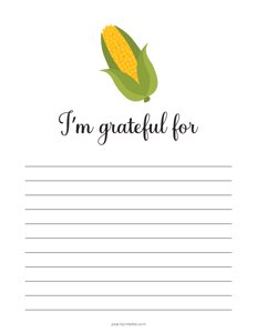 Thanksgiving Template - #5