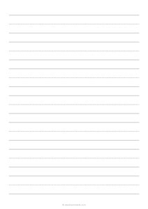 1 Handwriting Paper (A4)