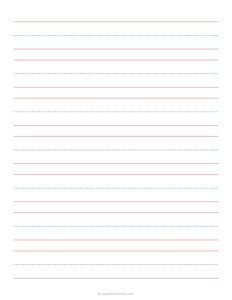 1 Handwriting Paper