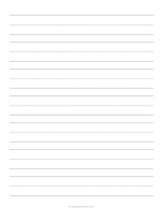 1 Handwriting Paper