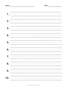 1/2 Spelling Test Paper