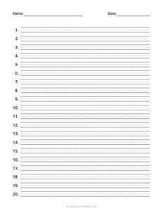 1/4 Spelling Test Paper