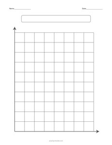 3/4 Bar Graph Template