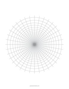 Log Polar Grid - 36 Spokes