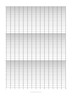 Semi Log Graph Paper - 3 Y-Cycles