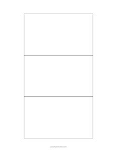 3x5 Blank Index Cards (Connected)