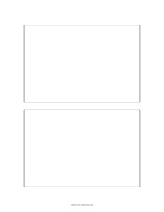4x6 Blank Index Cards