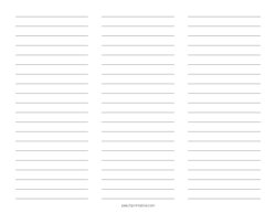 Simple Notes - 3 Columns