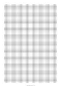 3 mm Grid Paper - A4