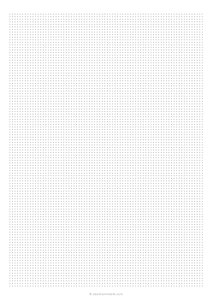 1/10 Dot Grid Paper (A4)