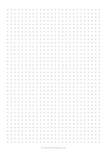 1/5 Dot Grid Paper (A5)