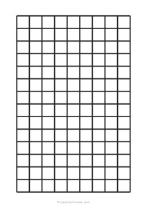 1/2 Low Vision Graph Paper (A5)