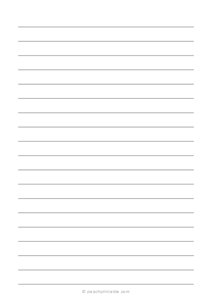 1 cm Lined Paper (A5)