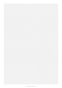 2 mm Dot Grid Paper (A4)