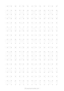 3/8 Dot Grid Paper (A5)