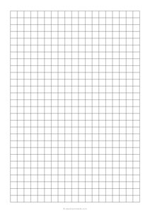 3/8 Plain Graph Paper (A4)