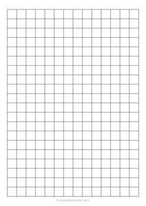 3/8 Plain Graph Paper (A5)