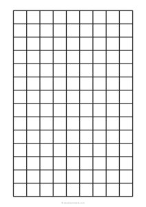 3/4 Low Vision Graph Paper (A4)