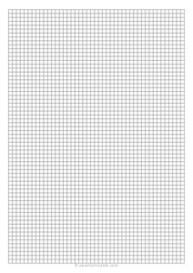 3 mm Grid Paper (A5)