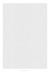 4 mm Grid Paper (A4)